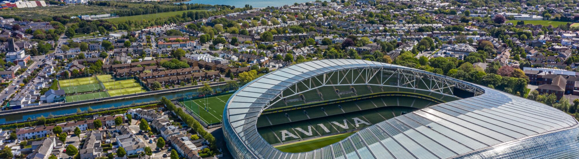 Le Aviva Stadium à Dublin - © Irish Drone Photography
