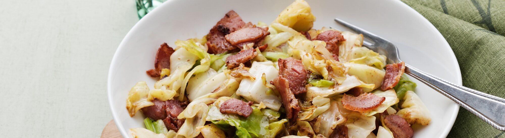 Du bacon and cabbage