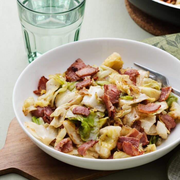 Du bacon and cabbage