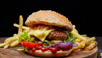 Un burger d'irish pub - © Mara Zemgaliete