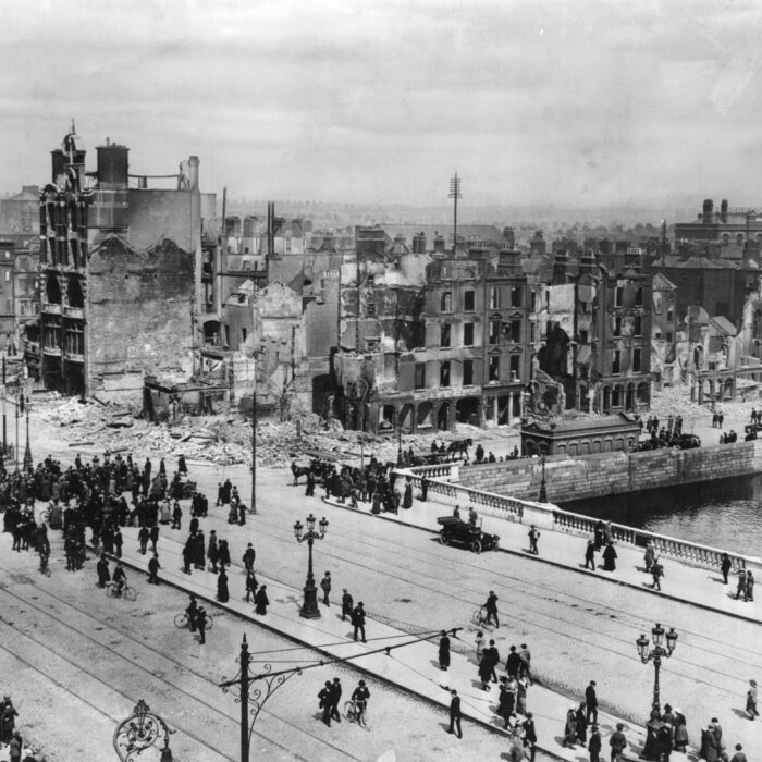 Guerre d'indépendance à Dublin - Domaine public