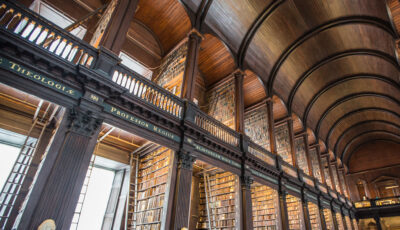 Plafond vouté de la Long Room - Tony Webster - cc