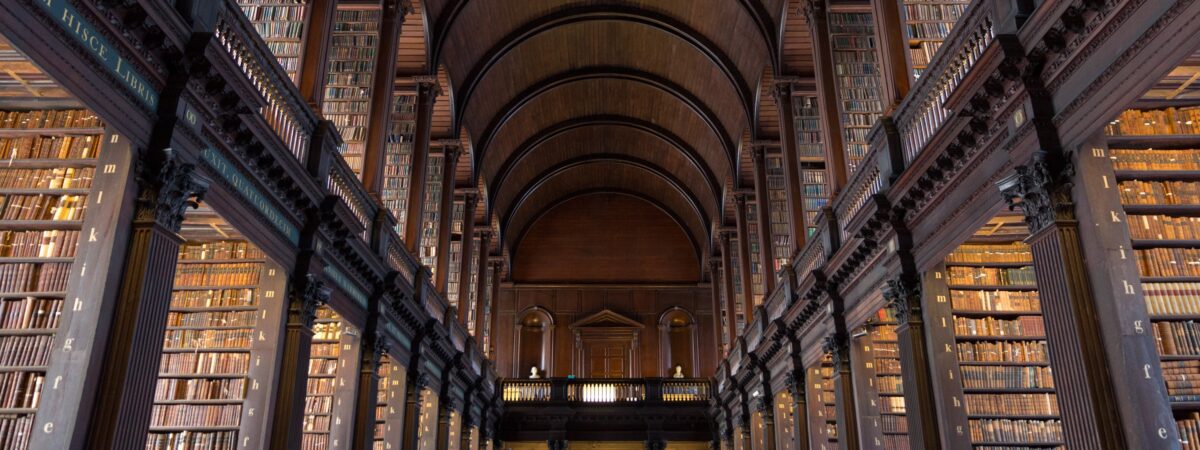 La Old Library de Trinity College à Dublin -  © VanderWolf Images 