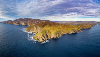 Vue aérienne de Slieve League - © Lukassek