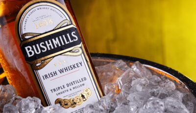Une bouteille de whiskey Bushmills - © monticellllo - stock.adobe.com