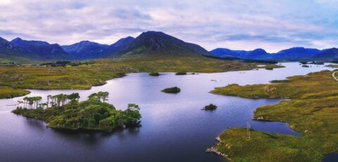 Le Derryclare lough dans le Connemara - © Nick Fox