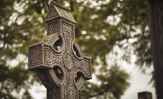 Une croix celtique à Glasnevin en Irlande - © Peter Krocka