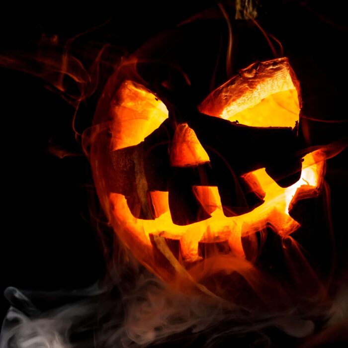 Une citrouille Jack O'Lantern - © Andrey Armyagov