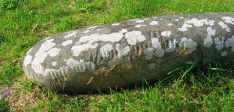 Une pierre gravée d'oghams à Dingle - hollin.elizabeth - cc