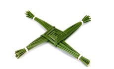 Croix de Ste Brigitte (Brigid's cross) - © vitocork