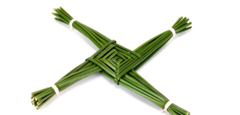 Croix de Ste Brigitte (Brigid's cross) - © vitocork