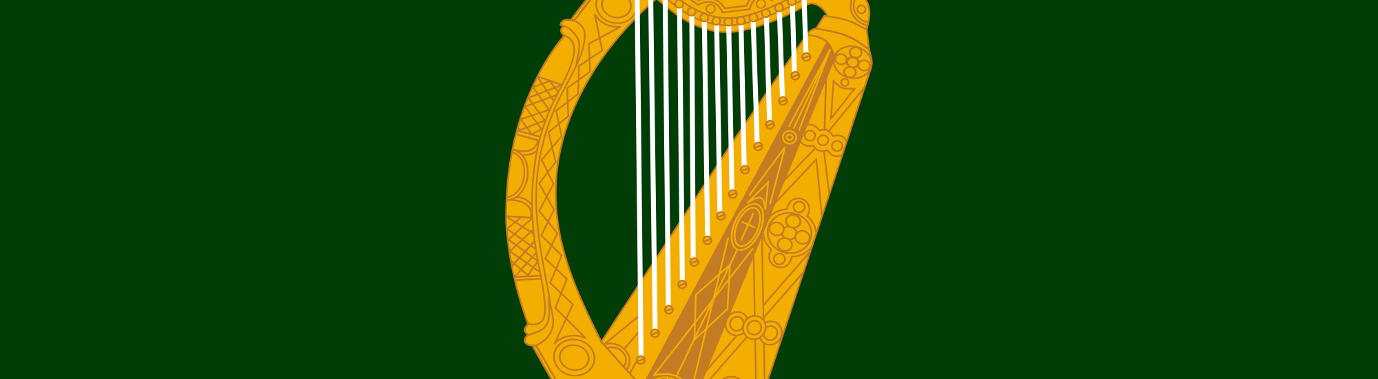 Drapeau du Leinster - Domaine public