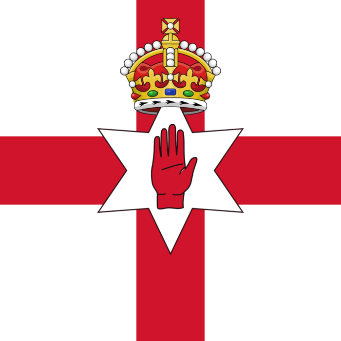 Drapeau de l'Ulster - Domaine public