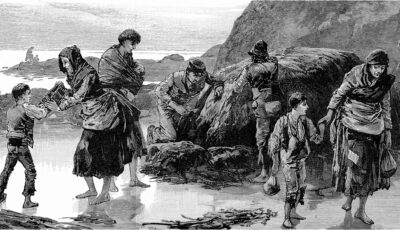 Une scène de la Grande Famine irlandaise - Domaine public