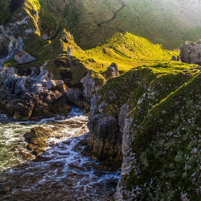 Kinbane castle - © Evaldas