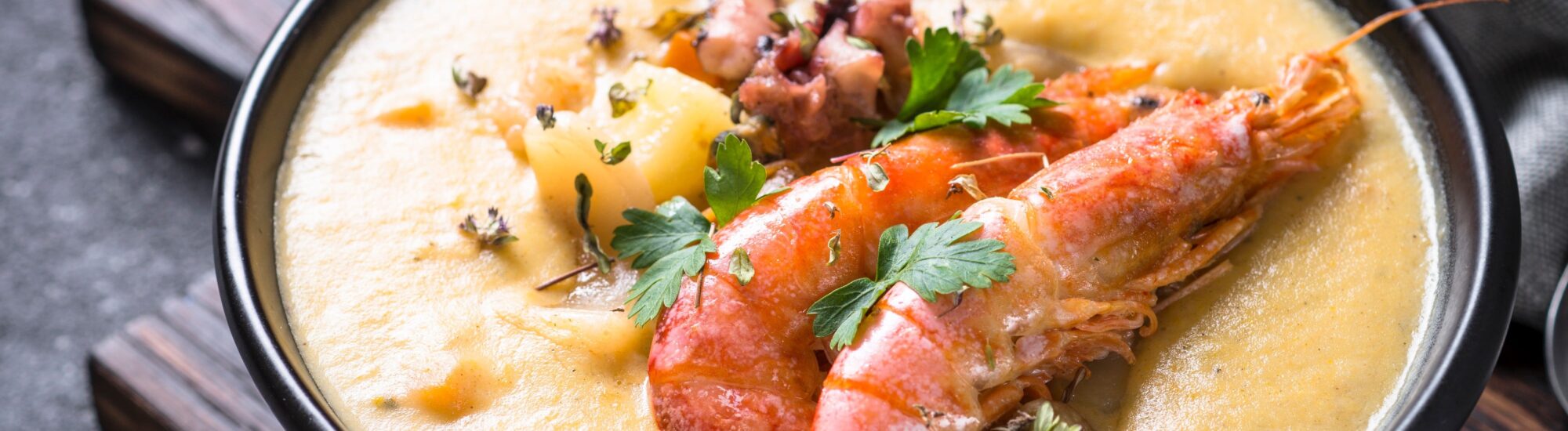 Une Seafood Chowder - © Envato Elements