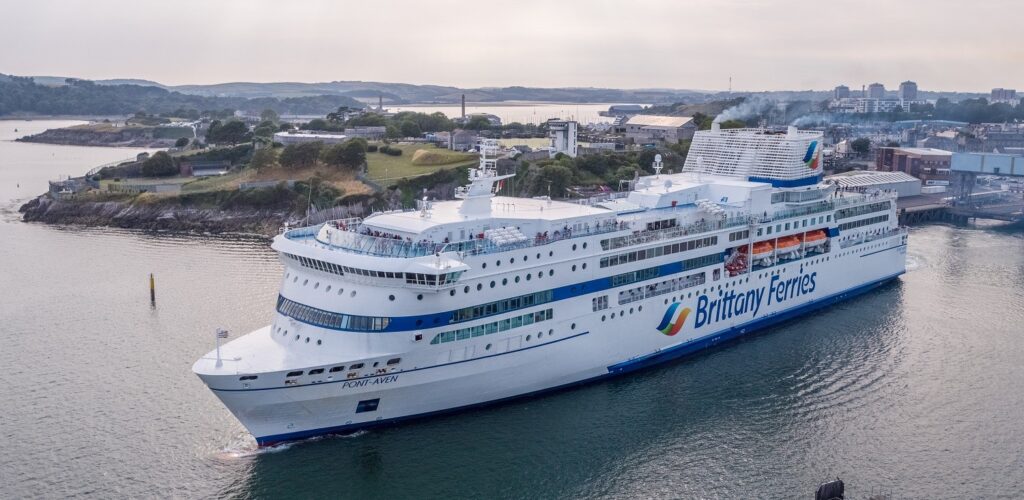 Le bateau Pont-Aven de Brittany Ferries - © BRITTANY FERRIES