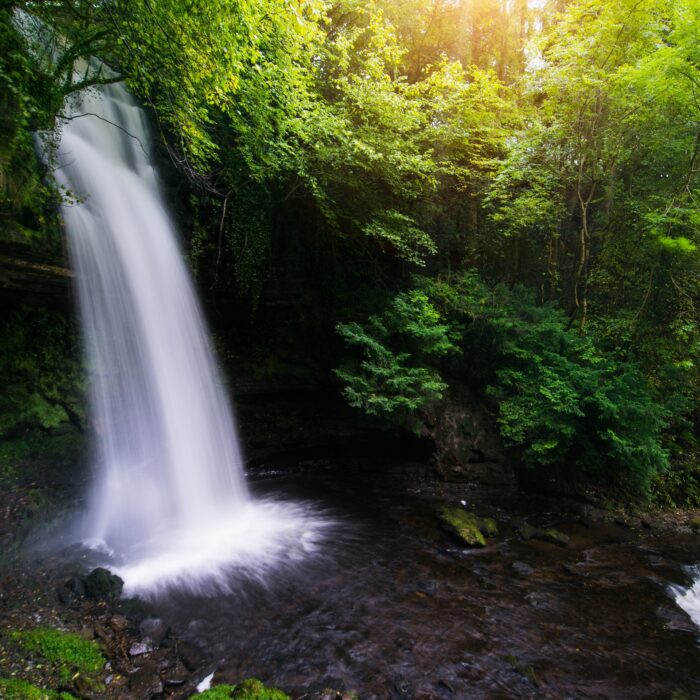 La Glencar waterfall – Tom Archer – cc