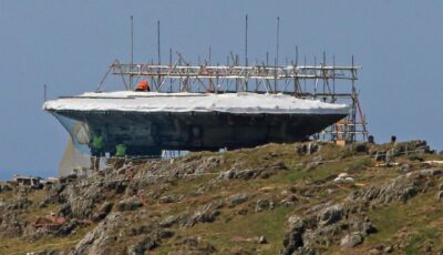 Le Faucon Millénium de Star Wars à Malin Head