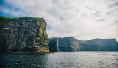 Les Falaises de Moher vue d’en bas – Simon Crowe