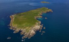 Vue aérienne de la Great Saltee Island - © Peter Krocka
