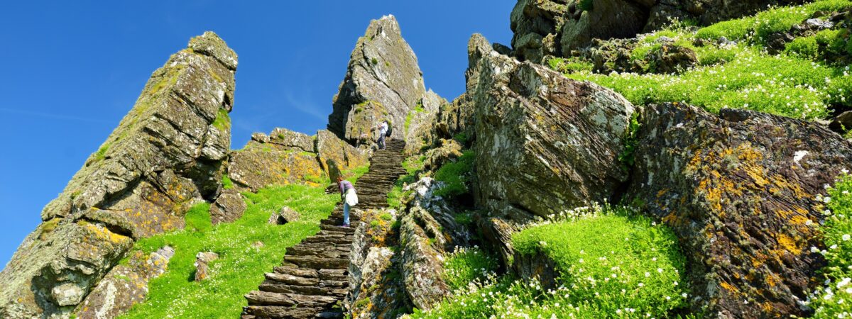 Escaliers de Skellig Michael - © MNStudio 