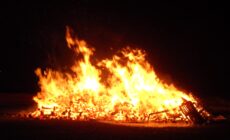 Un feu de joie irlandais