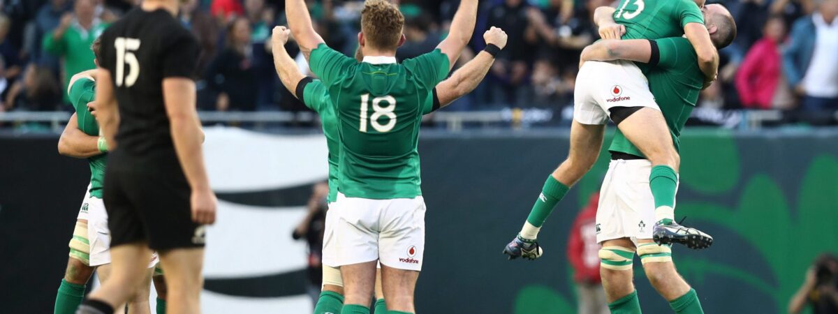L'Irlande l'emporte sur les All Blacks