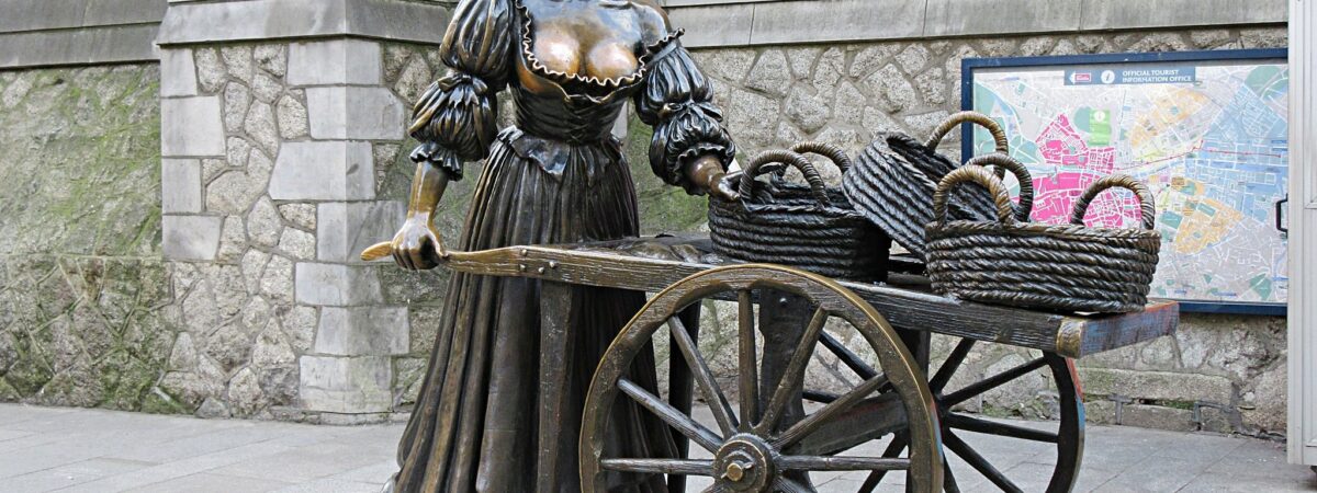 Dublin : la statue de Molly Malone, vandalisée à deux reprises ce mois-ci !