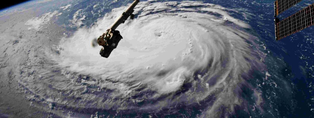 La Tempête Michael vue par satellite