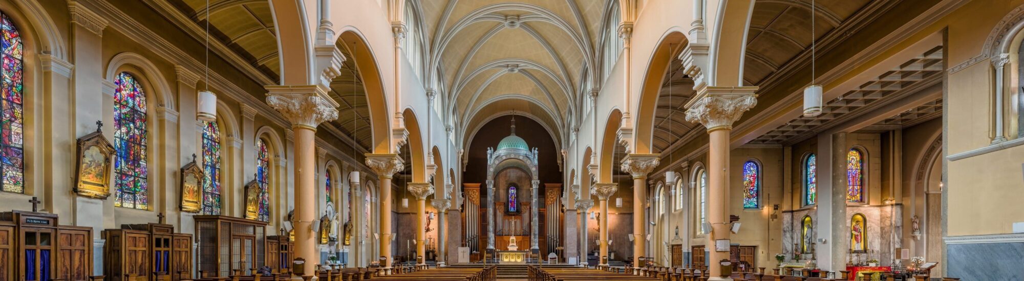 La Whitefriar street church - Photo by DAVID ILIFF. License: CC-BY-SA 3.0