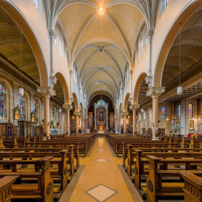 La Whitefriar street church - Photo by DAVID ILIFF. License: CC-BY-SA 3.0