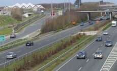 La route M50 en République d'Irlande