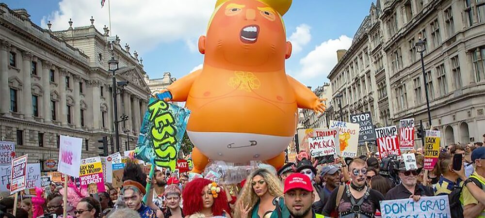 Une manifestation anti-Trump