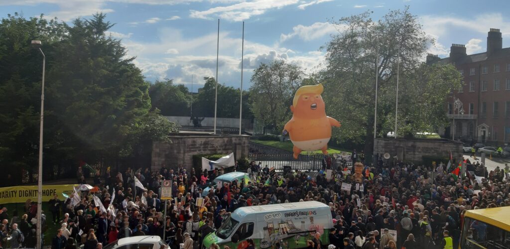 Une manifestation anti-Trump