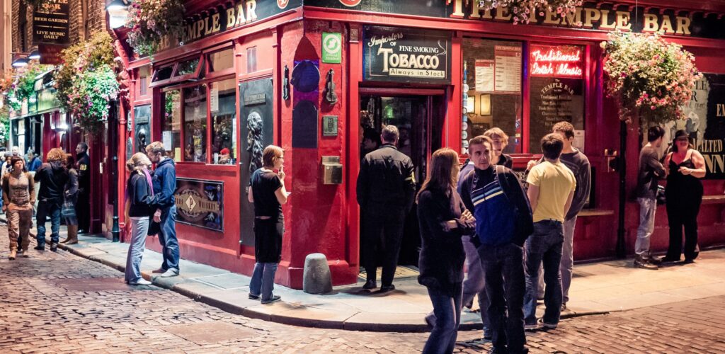 Temple Bar à Dublin - daspunkt