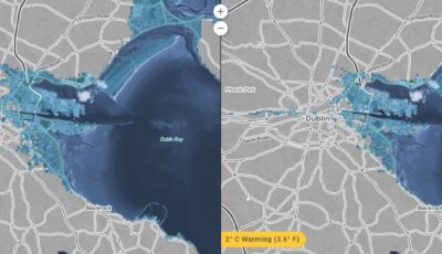 Dublin pourrait voir ses côtes submergées par les eaux