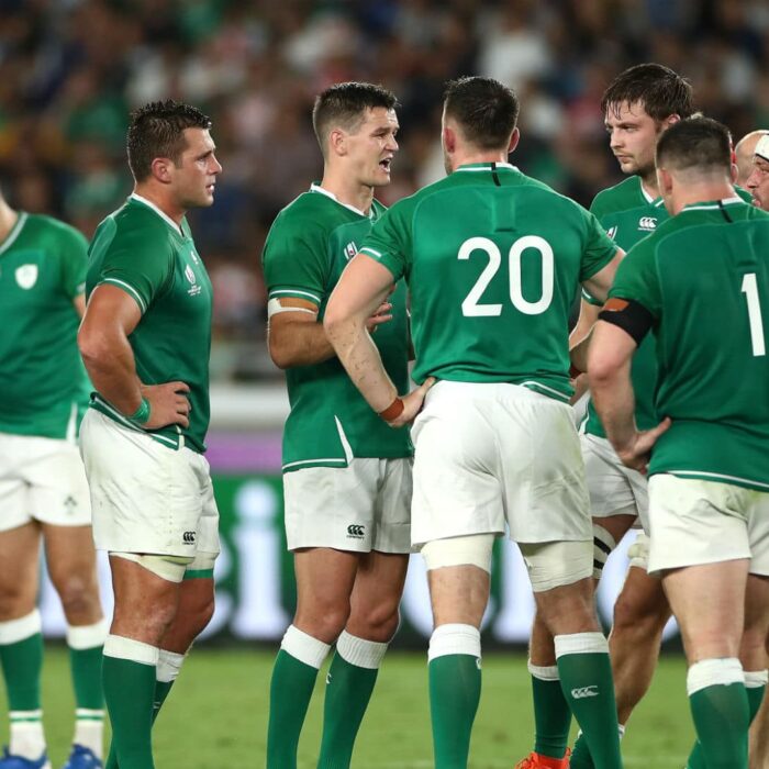 L'équipe de rugby irlandaise