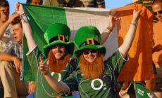 Des supporters irlandais - © Paolo Bona