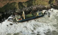 Le MV Alta s'est échoué en Irlande