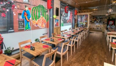 Intérieur du Eatokyo à Temple Bar, Dublin