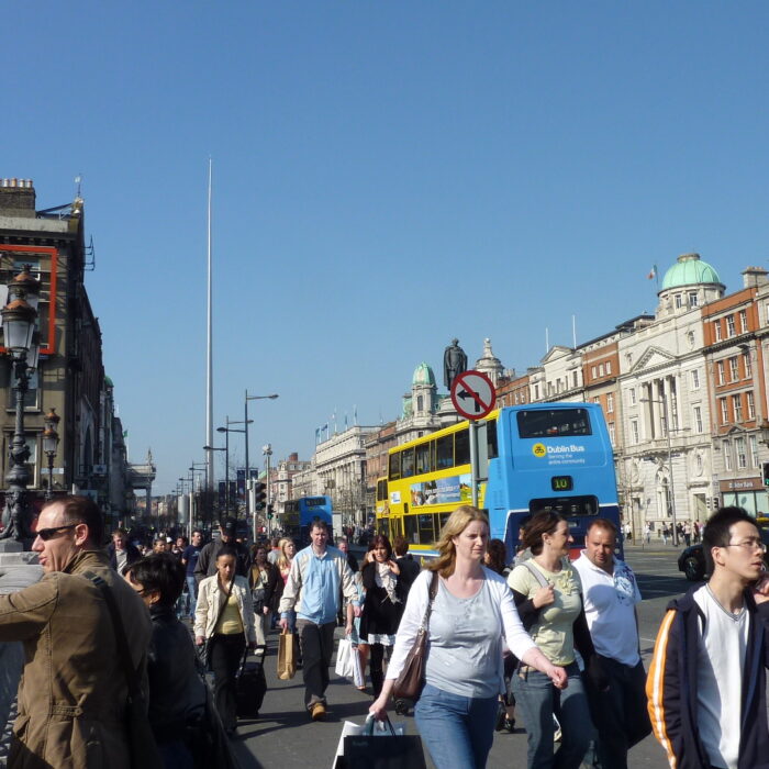 O'Conneel Street à Dublin - Sean MacEntee - cc