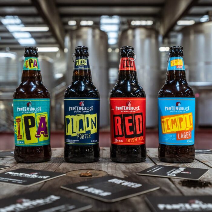 Des bières de la Portehouse Brewery Co. - https://porterhousebrewco.ie
