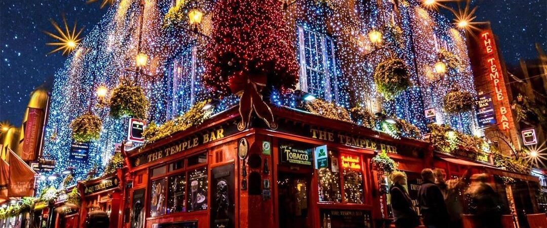 Temple Bar s'est paré de ses décorations de Noël !