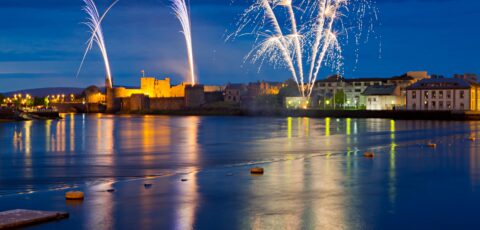 Feu d'artifice du nouvel an à Limerick - © Patryk Kosmider