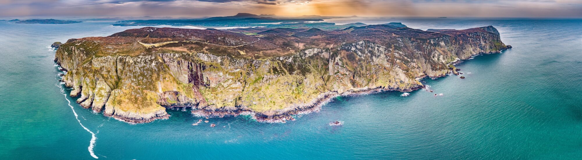 Vue aérienne de Horn head - © Lukassek 