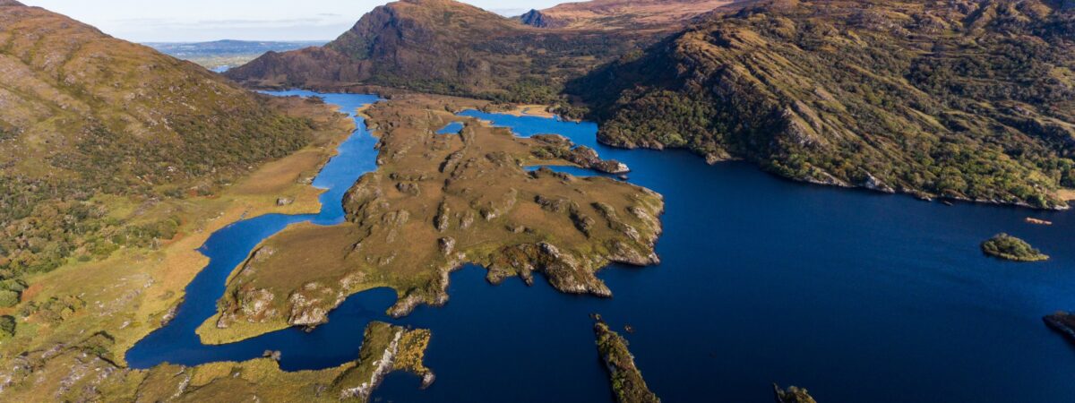Vue aérienne du Parc National de Killarney - © Gabriel Cassan