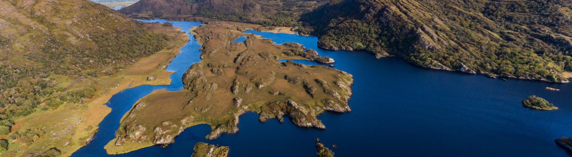 Vue aérienne du Parc National de Killarney - © Gabriel Cassan