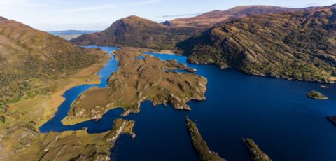 Vue aérienne du Parc National de Killarney - © Gabriel Cassan