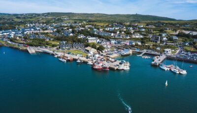 Vue aérienne de Baltimore en Irlande - © timursalikhov